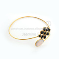 Beautiful Vermeil Gold Semi Precious Sterling Silver Bracelet In Wholesale Price